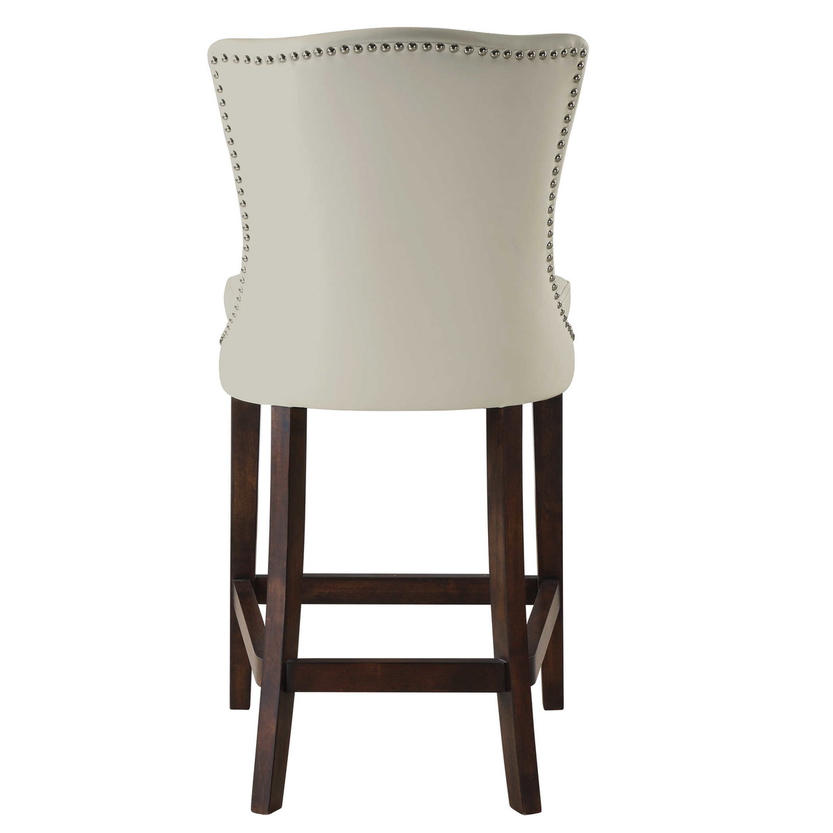Dariela White Counter Stool, Counter & Bar Stool by Uttermost, 19.5" width x 40.75" height x 23" depth View 7