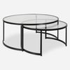 Rhea Black Nesting Coffee Tables S/2 thumbnail 0