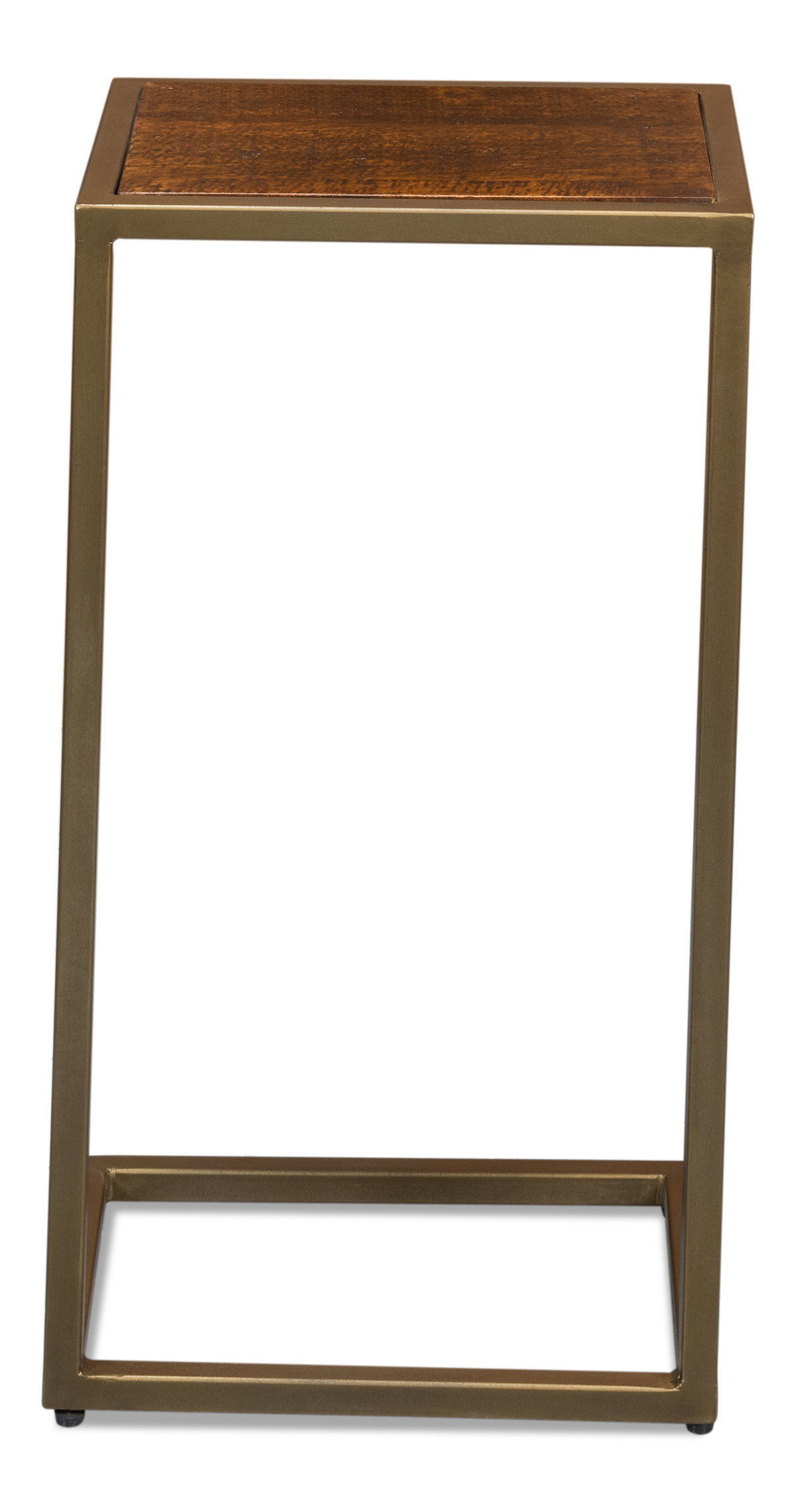 Pablon End Table, by Sarreid, 10" length x 1'2" width x 2'2" height View 3