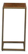Pablon End Table, by Sarreid, 10" length x 1'2" width x 2'2" height thumbnail 3