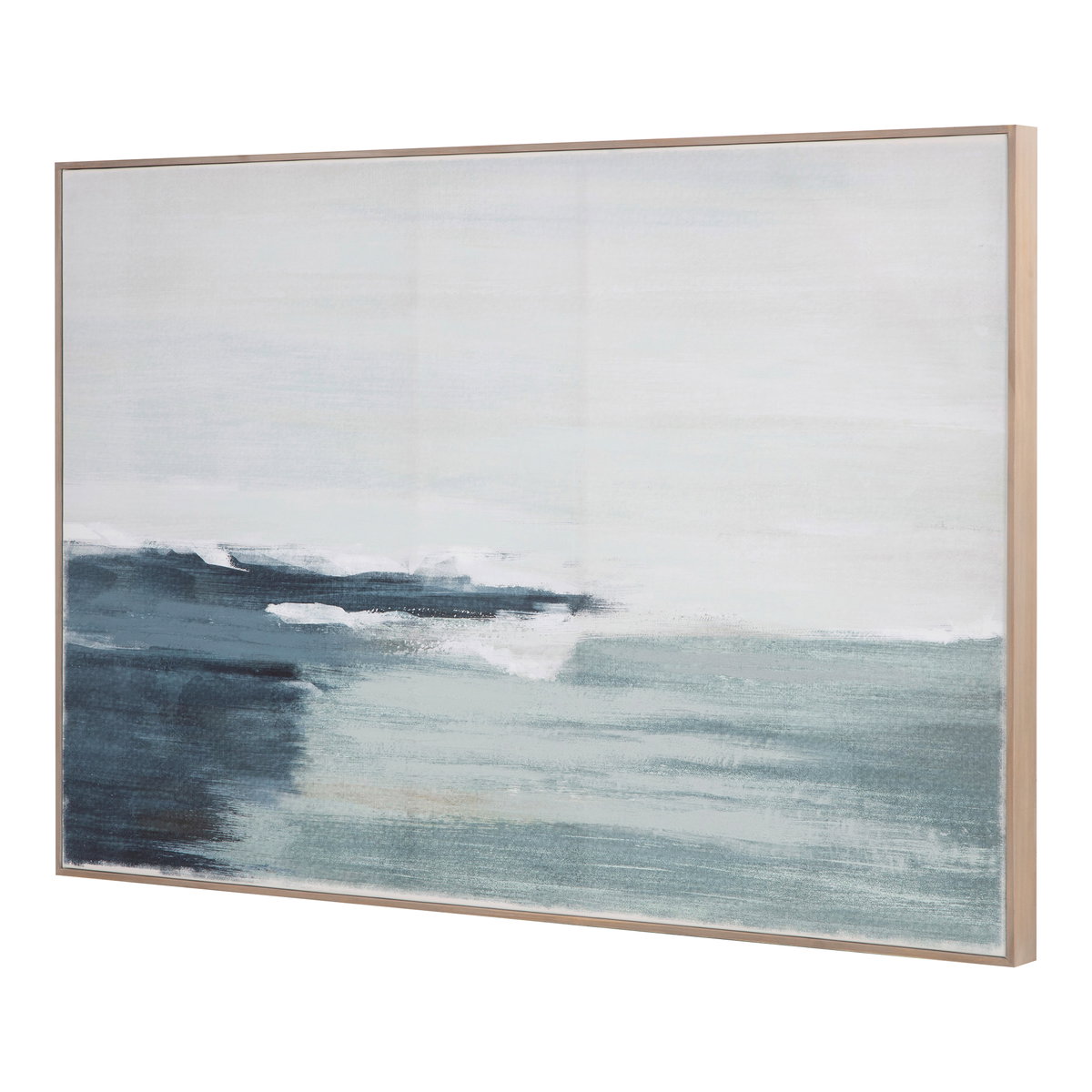 Shoreline Framed Painting, by Moe's Home, 47" width x 31.5" height x 2" depth View 2