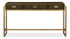 Shagreen Console Table  Leaf, by Sarreid, 1'2" length x 5'4" width x 2'10" height thumbnail 2
