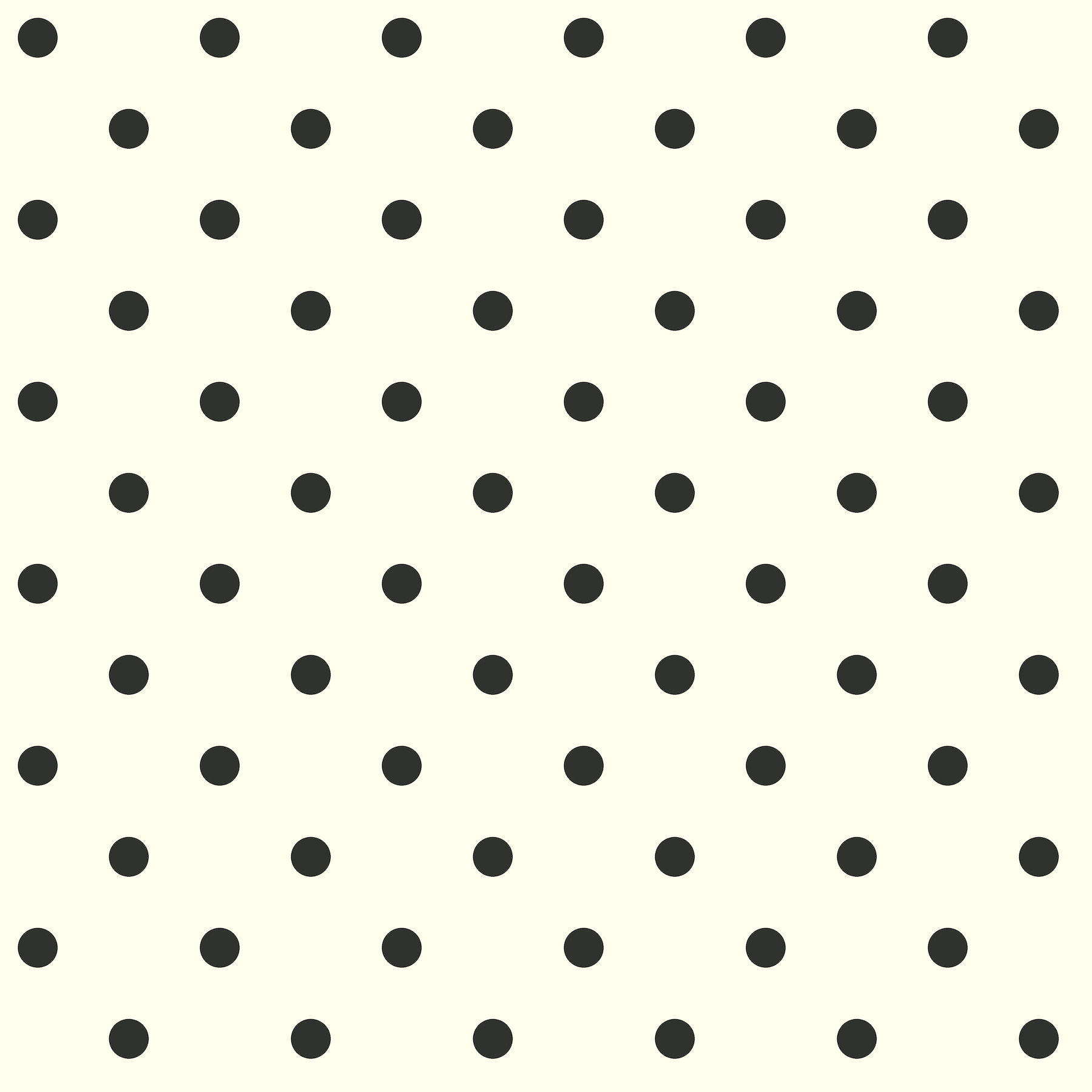Dots on Dots White & Black Wallpaper large image 