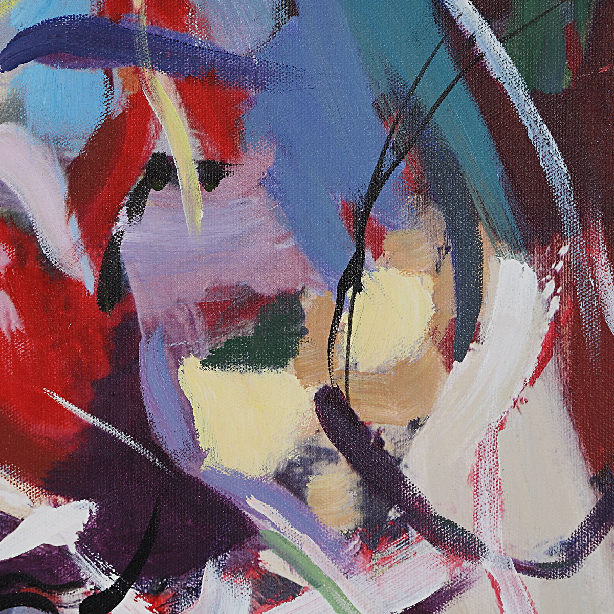 Iman, Painting by Renwil, 50" height x 2" depth View 3
