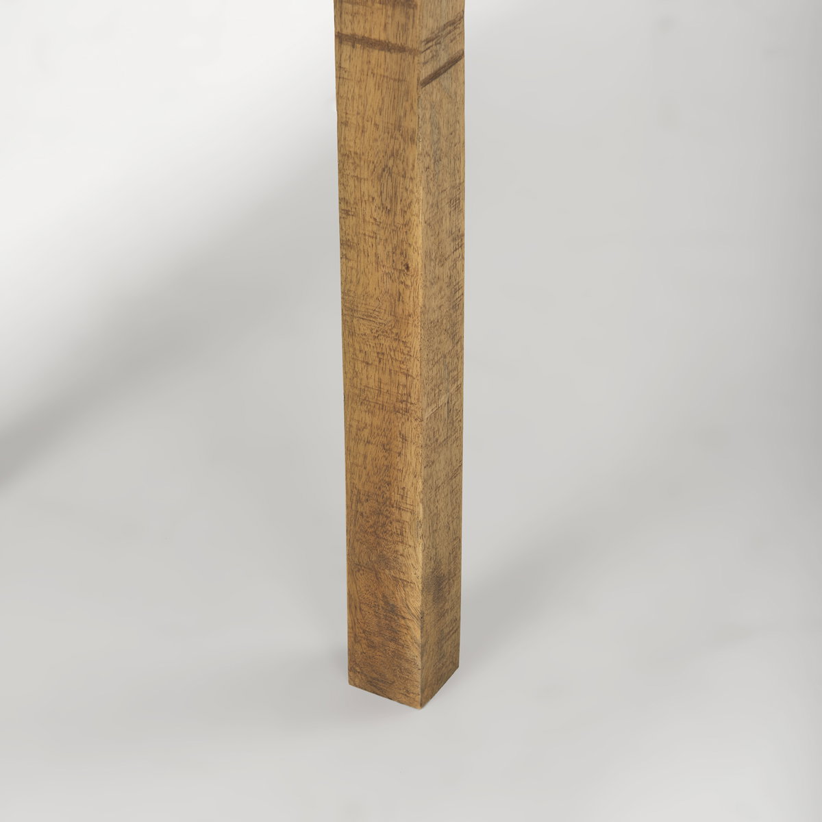 Rosie 54' Brown Wood Console Table, by Mercana, 54" length x 16" width x 30" height View 9