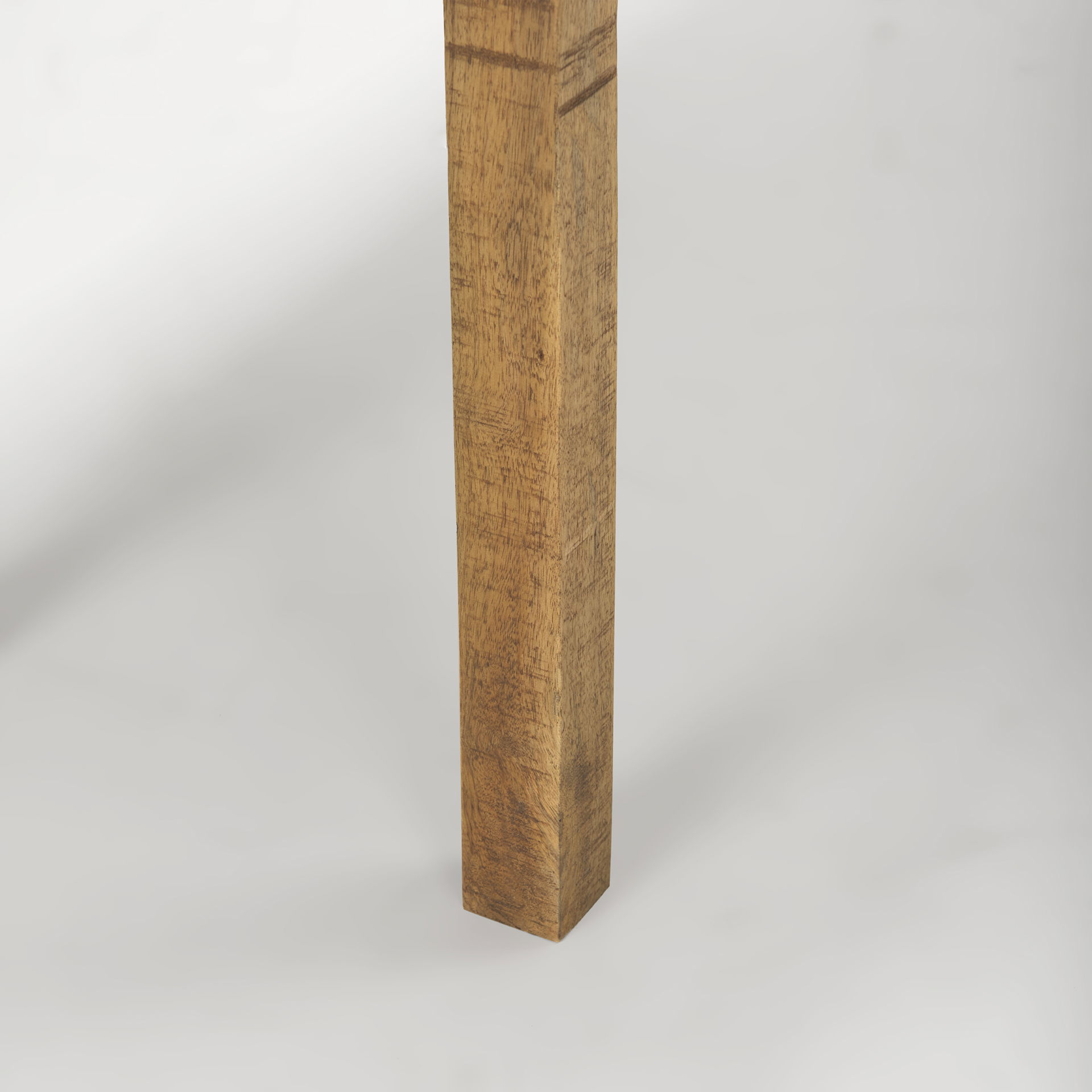 Rosie Small Brown Wood Console Table, by Mercana, 54" length x 16" width x 30" height View 9