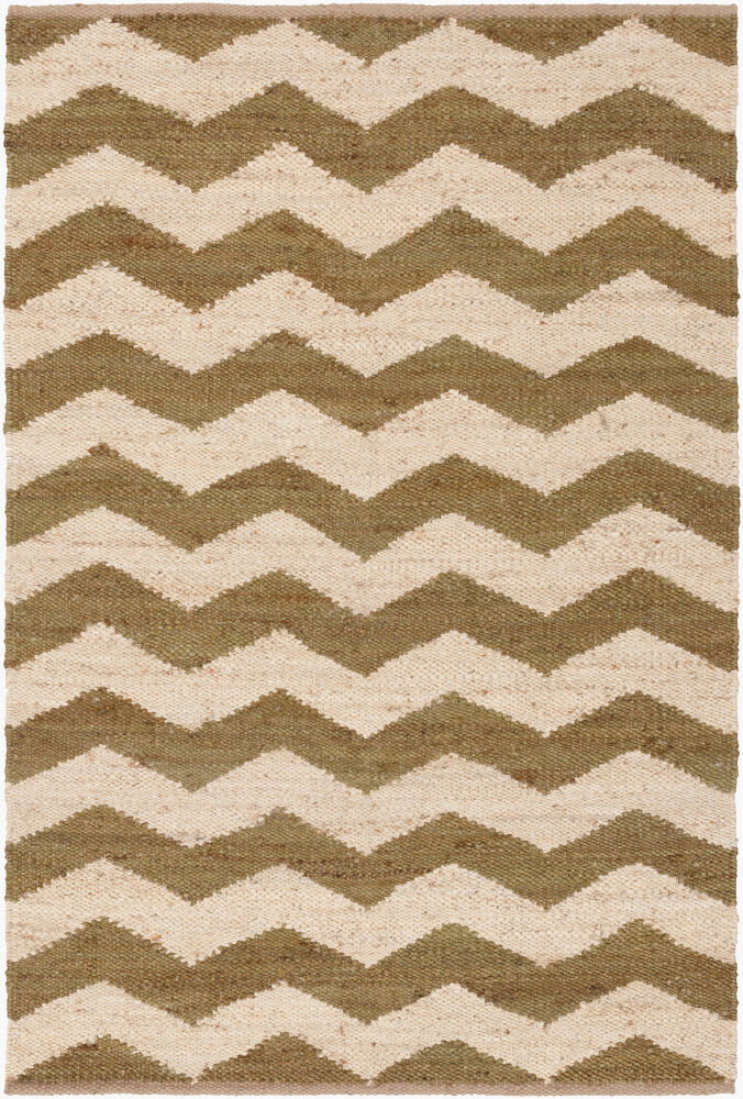 Portico Handmade Rug, by Surya, 3' length x 2' width