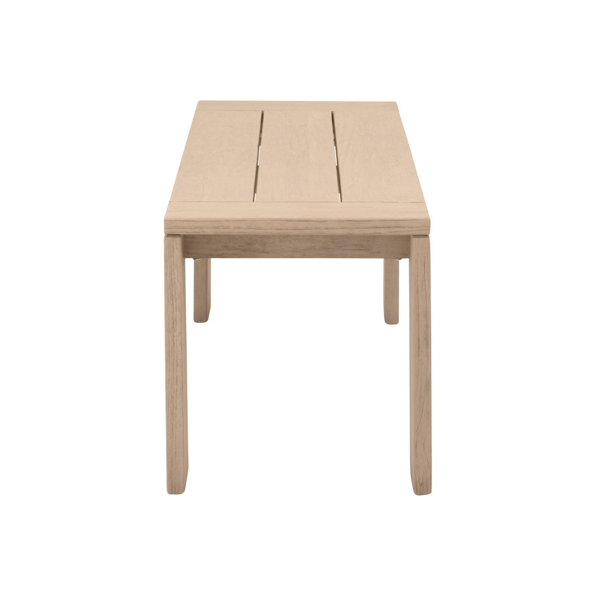 Sur Outdoor Bench, Ottoman by Essentials for Living, 54" width x 18.25" height x 17.25" depth View 3