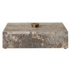 Griseus Travertine Stone Box thumbnail 3