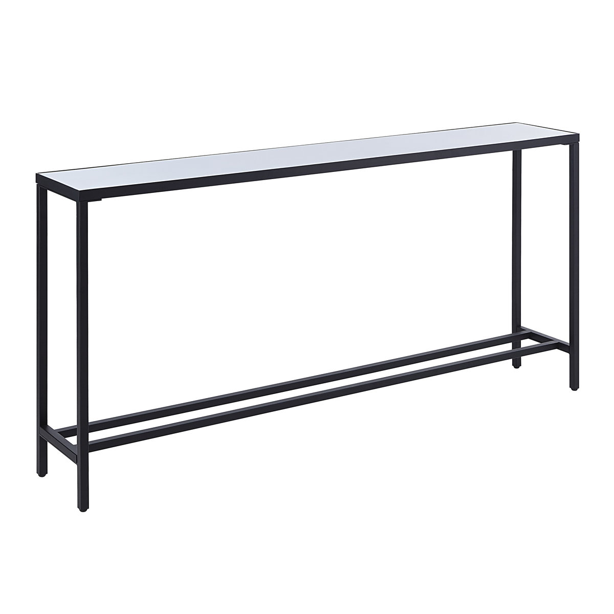 Bodin Console Table, Shelving & Bookcase by Renwil, 30" height x 10" depth View 2