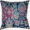 Moody Damask Accent Pillow, Decorative Pillow by Surya, 18" length x 18" width thumbnail