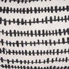 Jenna 14x26 Cream with Black Print Linen Lumbar Decorative Pillow Cover, by Mercana, 14" length x 26" width x 0.2" height thumbnail 10