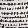 Jenna 14x26 Cream/Black Print Linen Lumbar Decorative Pillow Cover, by Mercana, 14" length x 26" width x 0.2" height thumbnail 10