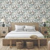 Butterfly House White & Blue Wallpaper thumbnail 2