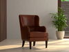 Whitney Distilled Leather Chair,Brown thumbnail 12