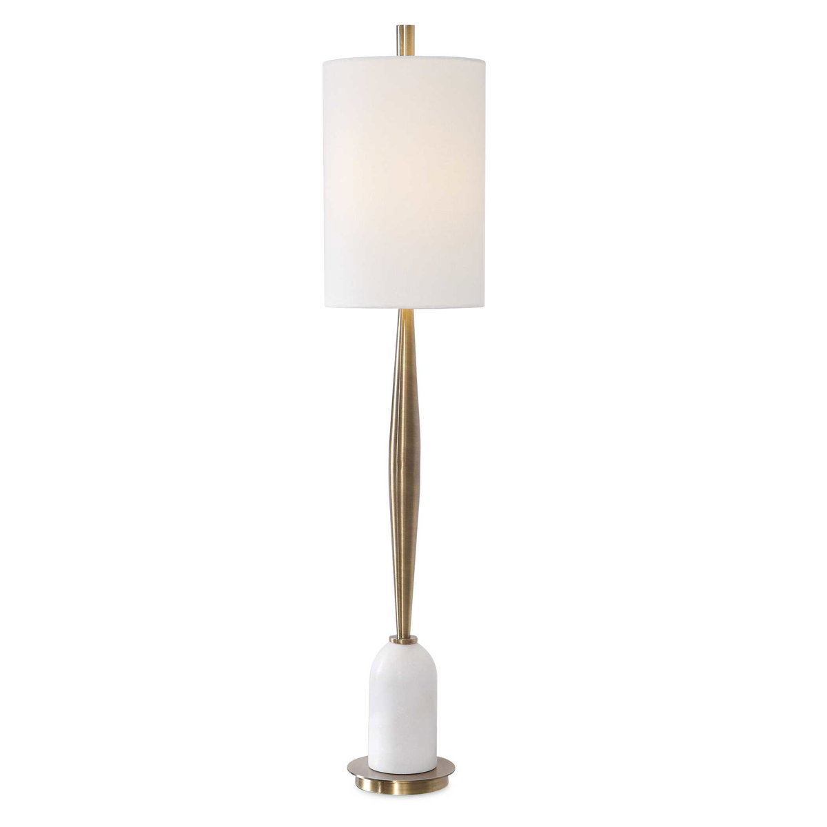 Minette Mid-Century Buffet Lamp, by Uttermost, 8.5" width x 40" height x 8.5" depth View 1