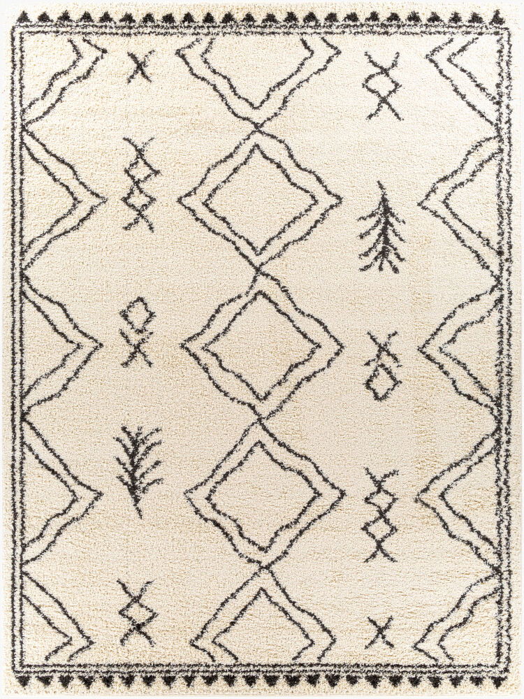 Beni Shag Machine Woven Rug large image 