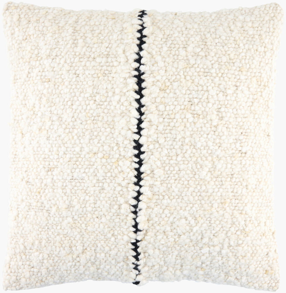 LaRocco Accent Pillow, Decorative Pillow by Surya, 18" length x 18" width
