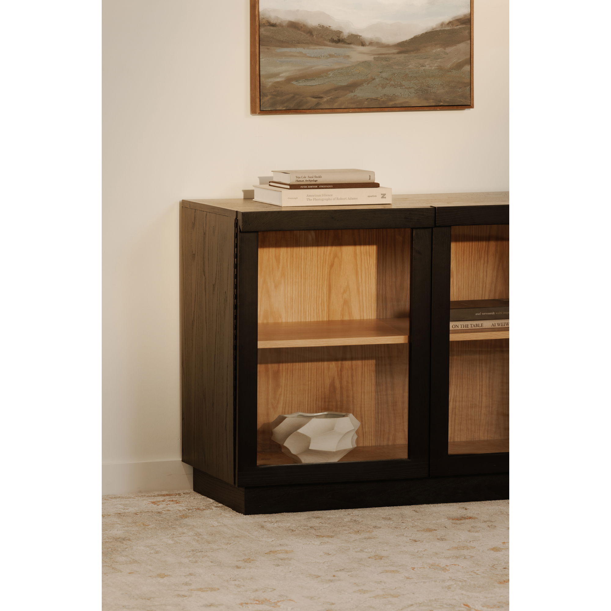 Charlotte Small Cabinet Black large image 