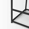 Taniel Brown Leather with Black Metal Counter Stool thumbnail 9