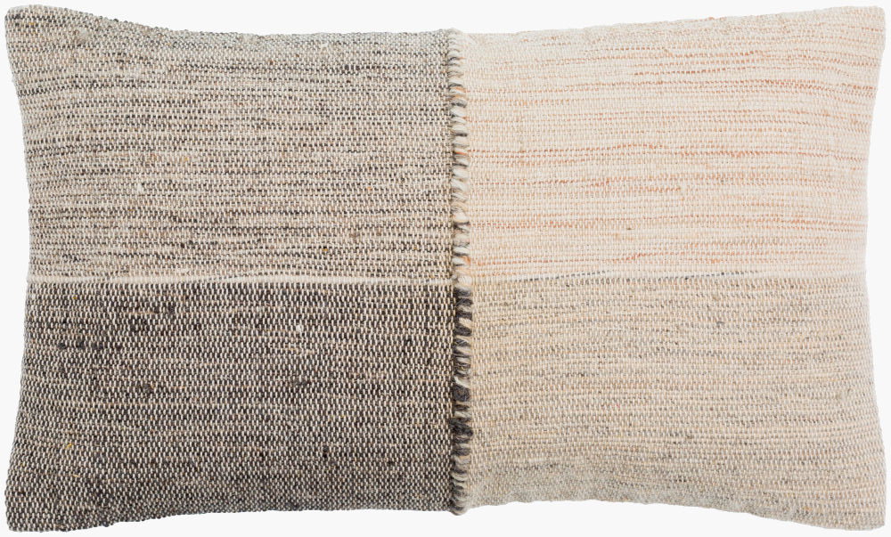 Bartram Lumbar Pillow, Decorative Pillow by Surya, 14" length x 22" width