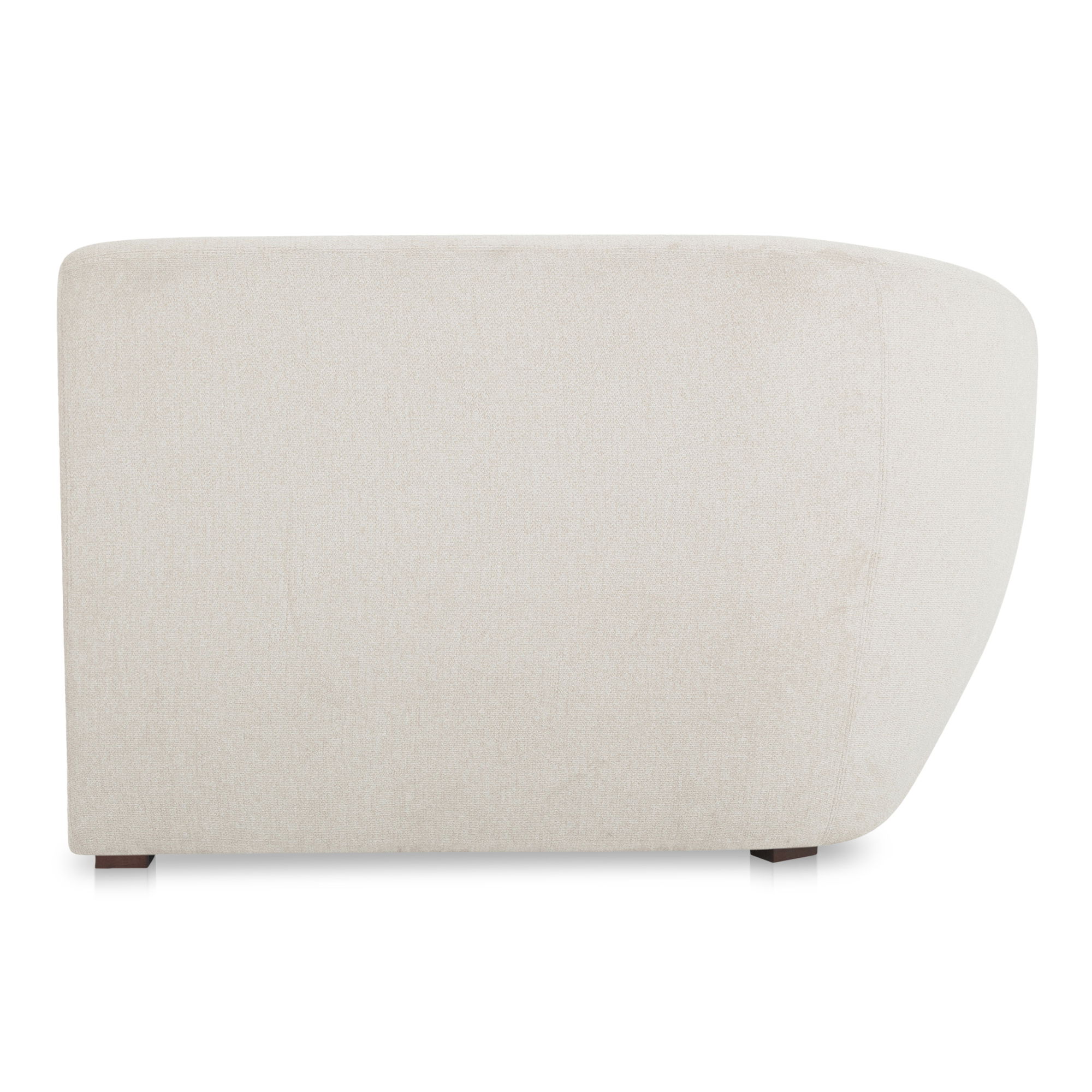 Amelia Left Arm Facing Chaise Warm White large image 