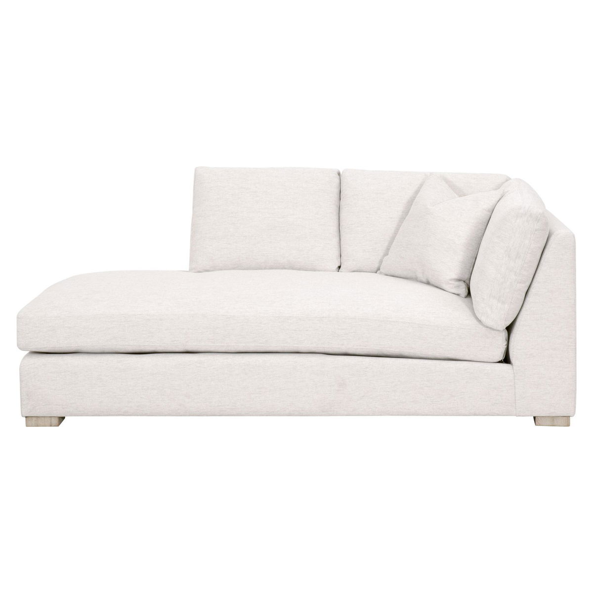 Clara Modular Left-Facing Chaise, Seating by Essentials for Living, 37.5" width x 34" height x 79.75" depth View 3