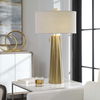 Maris Gold Table Lamp, by Uttermost, 17" width x 31.25" height x 17" depth thumbnail 2