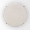 Gwynn Oatmeal Fabric with Dark Brown Wood Ottoman thumbnail 5