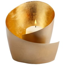 Online Designer Bathroom Mars Candleholder | Brass – Medium