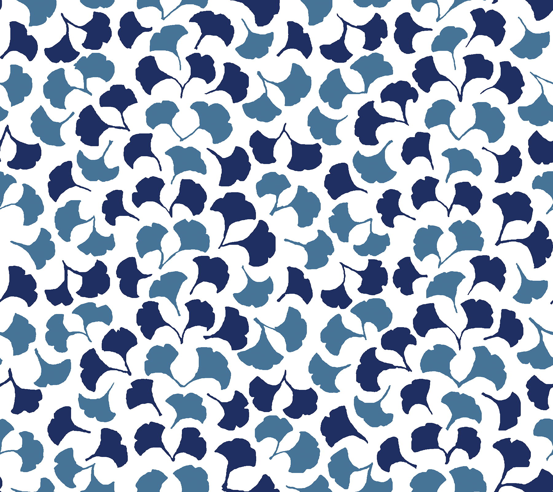 Forest Glade Navy Blue Peel & Stick Wallpaper large image 