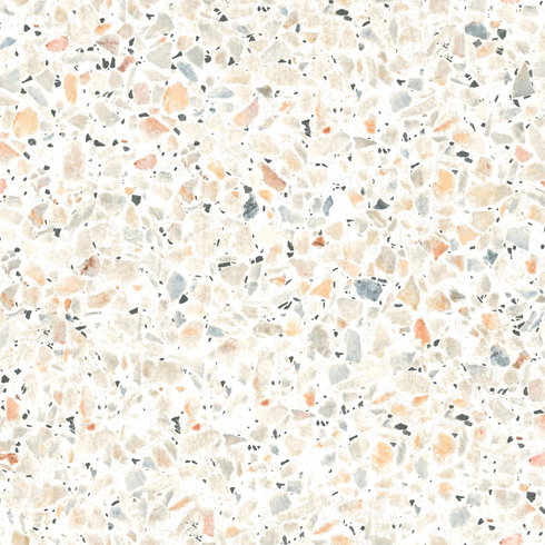 Terrazzo Tan Peel & Stick Wallpaper