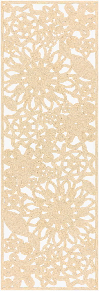 Sanibel Handmade Rug, by Surya, 8' length x 2'6" width