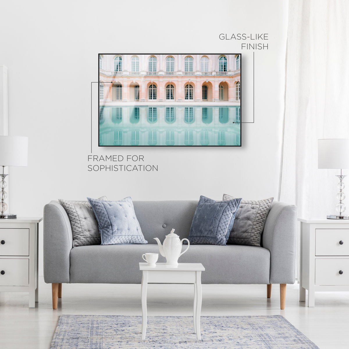 Palace Dreamy Pond (No Embellishment), Art by Oliver Gal,  30x20 View 5
