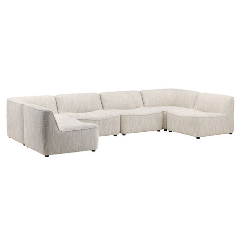 Madeline Modular Sectional - Armless Beige