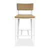 Calbas White Outdoor Bar Stool, Furniture by Uttermost, 19.75" width x 42.25" height x 22.6" depth thumbnail 1