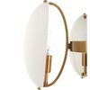 Oviform 6 Light Round Chandelier, by Uttermost, 30.25" width x 25" height x 30.25" diameter x 30.25" depth thumbnail 8