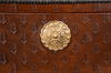 Baron's Leather Box, Oxblood, Decor by Sarreid, 20" length x 8" width x 9" height thumbnail 4