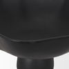 Radka Large Matte Black Metal Decorative Bowl, by Mercana, 19.69" length x 15.75" width x 8.25" height thumbnail 7