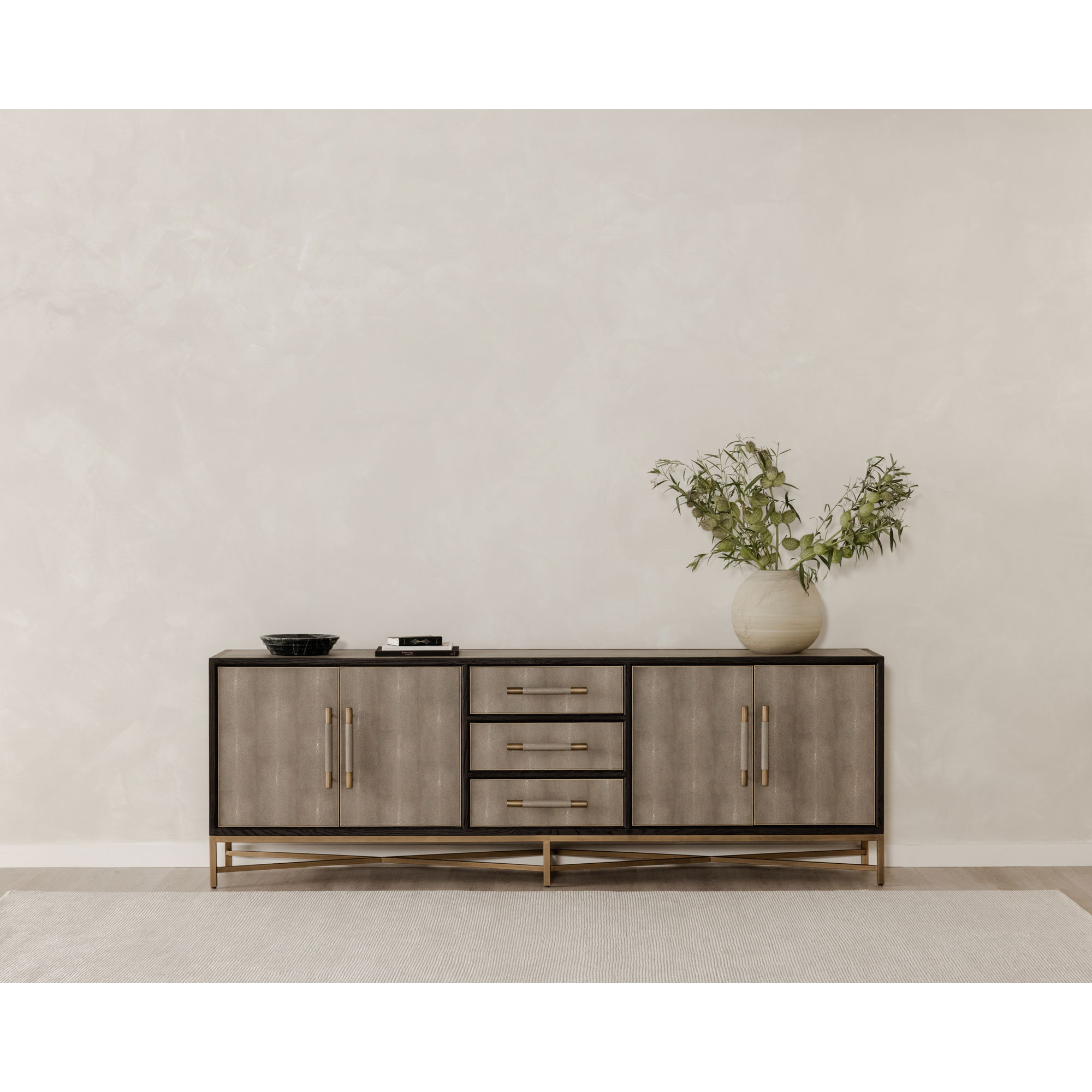 Mako Sideboard Large Grey large image 