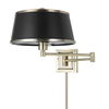 Newmarket 1 Light Brass Sconce, Ceiling Light by Uttermost, 12" width x 11.75" height x 26" depth thumbnail 5