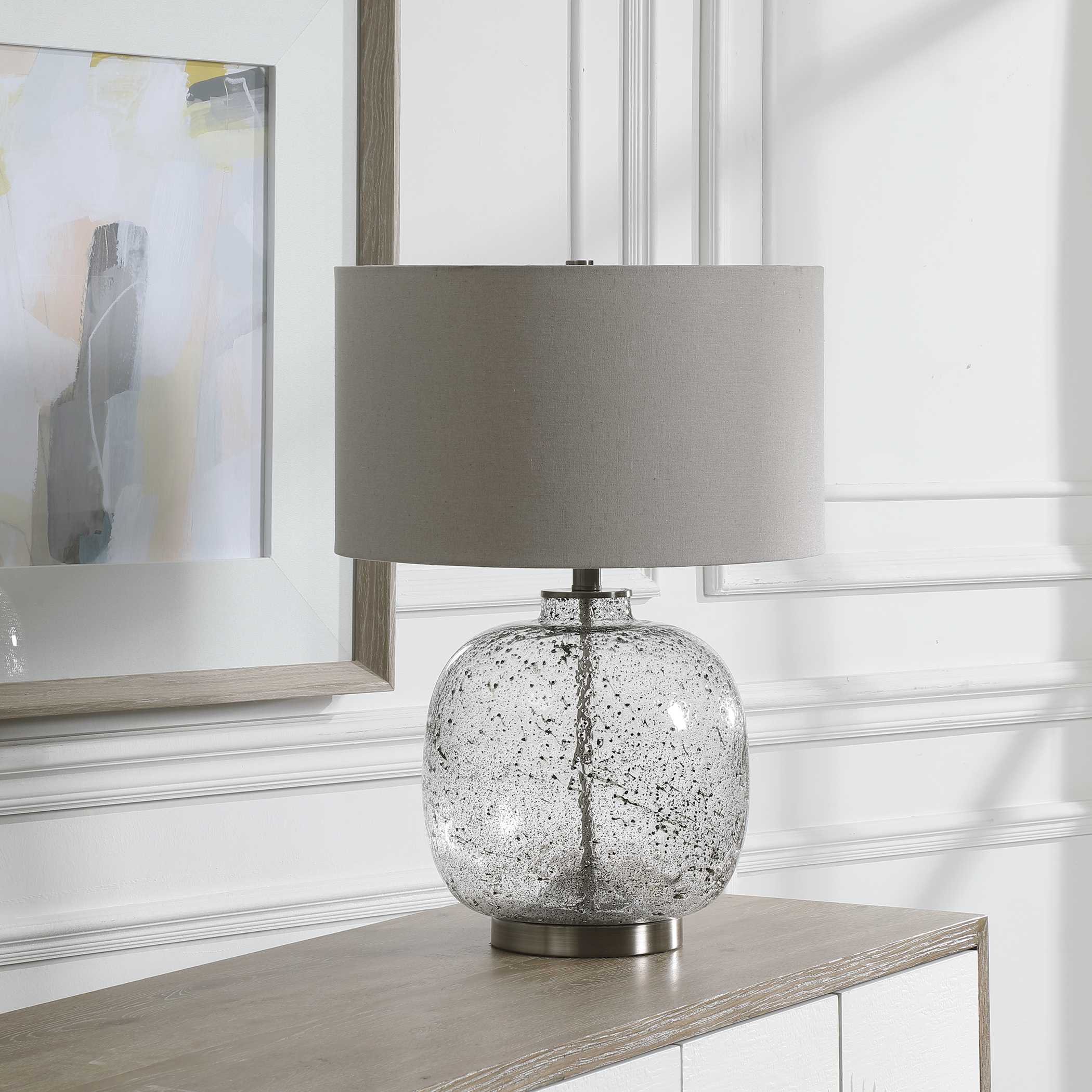 Storm Glass Table Lamp large image 
