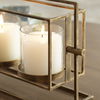 Wenman Gold Triple Candleholder thumbnail 2