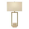 Warrick Modern Travertine Table Lamp thumbnail 3