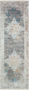 Solar Machine Woven Rug, by Surya, 9'10.11" length x 3'2.58" width thumbnail