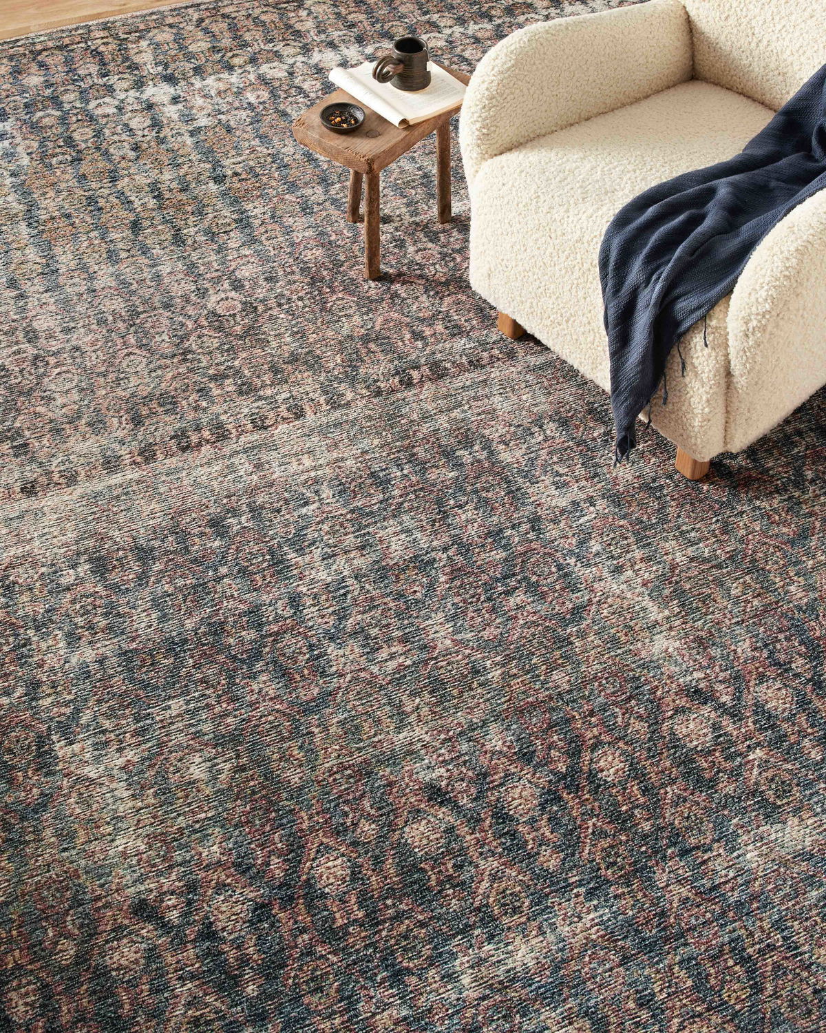 Amber Lewis x Loloi Billie Rug, 1'6" length x 1'6" width View 6