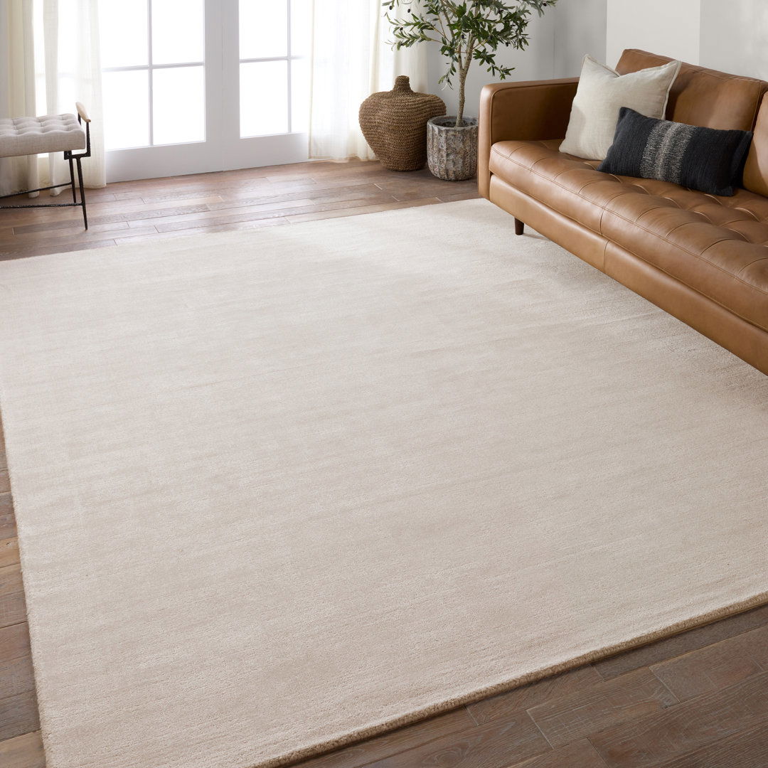 Arcus Handmade Indoor/Outdoor Solid Cream large image 