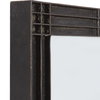 Gower Aged Black Vanity Mirror, by Uttermost, 2'1.25" width x 2'10.62" height x 1.5" depth thumbnail 6