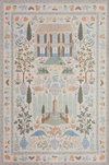 Rifle Paper Co. x Loloi Menagerie Rug, 2'3" length x 5' width thumbnail 1