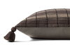 Brigette Romanek x Loloi Brown Pillow, Decorative Pillow, 22" length x 22" width thumbnail 2